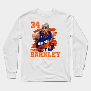 Charles barkley || 32 | phoenix suns Long Sleeve T-Shirt